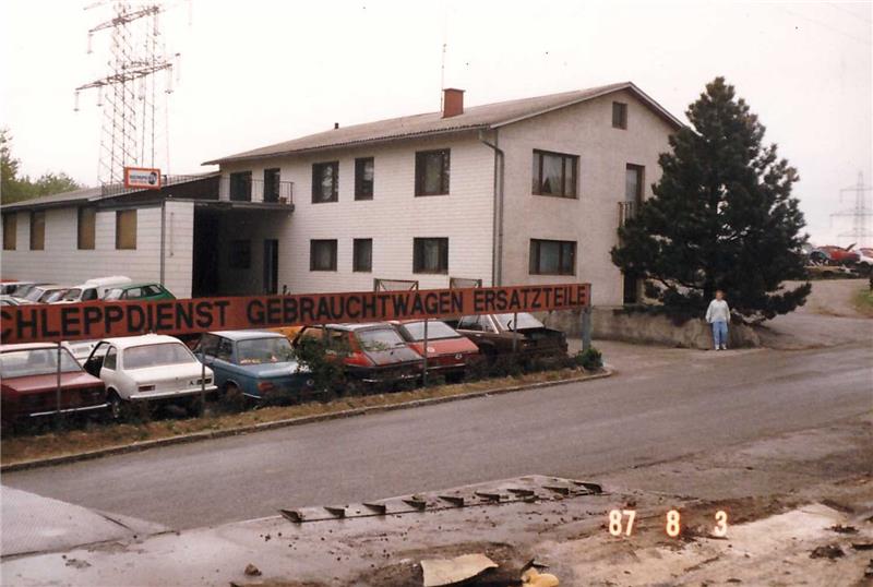 Die Firma im Jahr 1987.